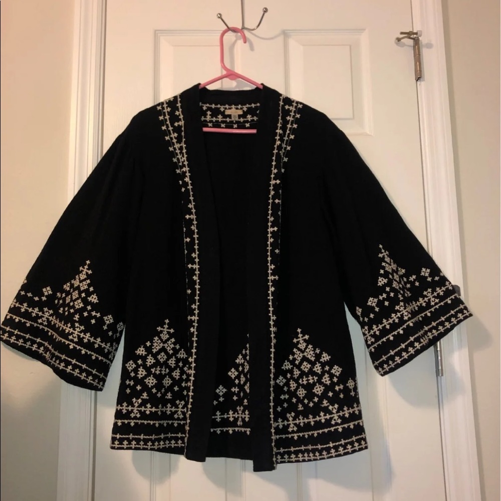 Urban Outfitters Embroidered Cardigan